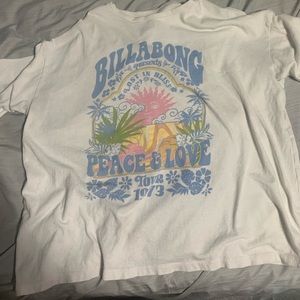 Billabong oversized tshirt womens size medium